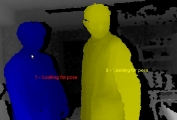Depth Image of two people